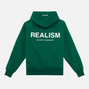 BACK LOGO HOODIE PINE GREEN