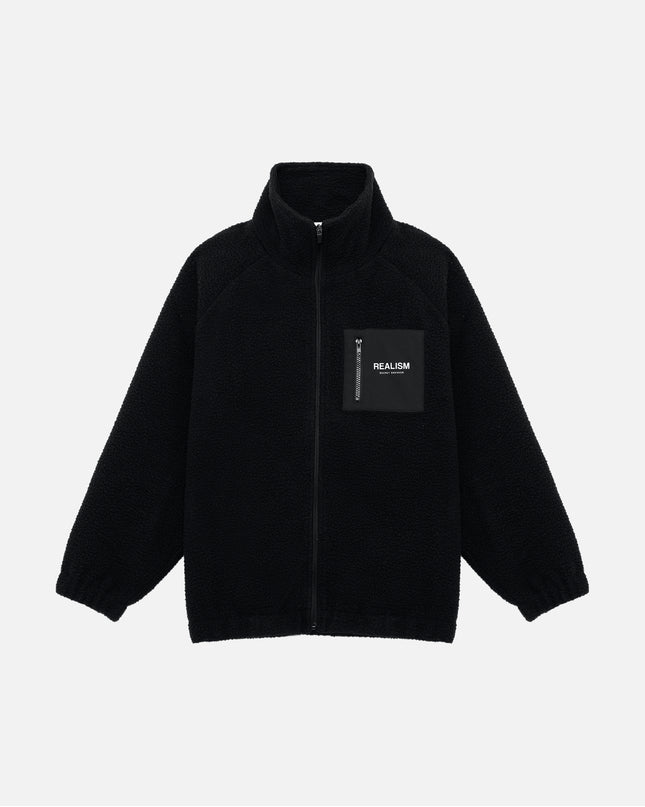 STRIDE SHERPA JACKET BLACK