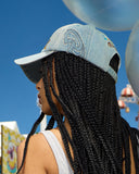 REALISM AND DISNEY DENIM CHARACTER CAP WASHED BLUE