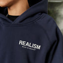 HEAVEN LOGO HOODIE MARINE