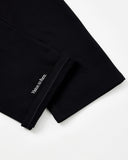 THINK REAL SWEATPANTS OPEN LEG BLACK
