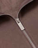 RADIANT ZIP HOODIE V2 STONE BROWN