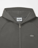 RADIANT ZIP HOODIE V2 COOL GREY