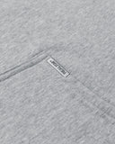 LEGACY HOODIE V2 GREY MARLE - pocket tag