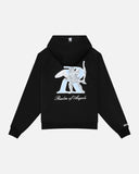 APOLLO ZIP HOODIE BLACK