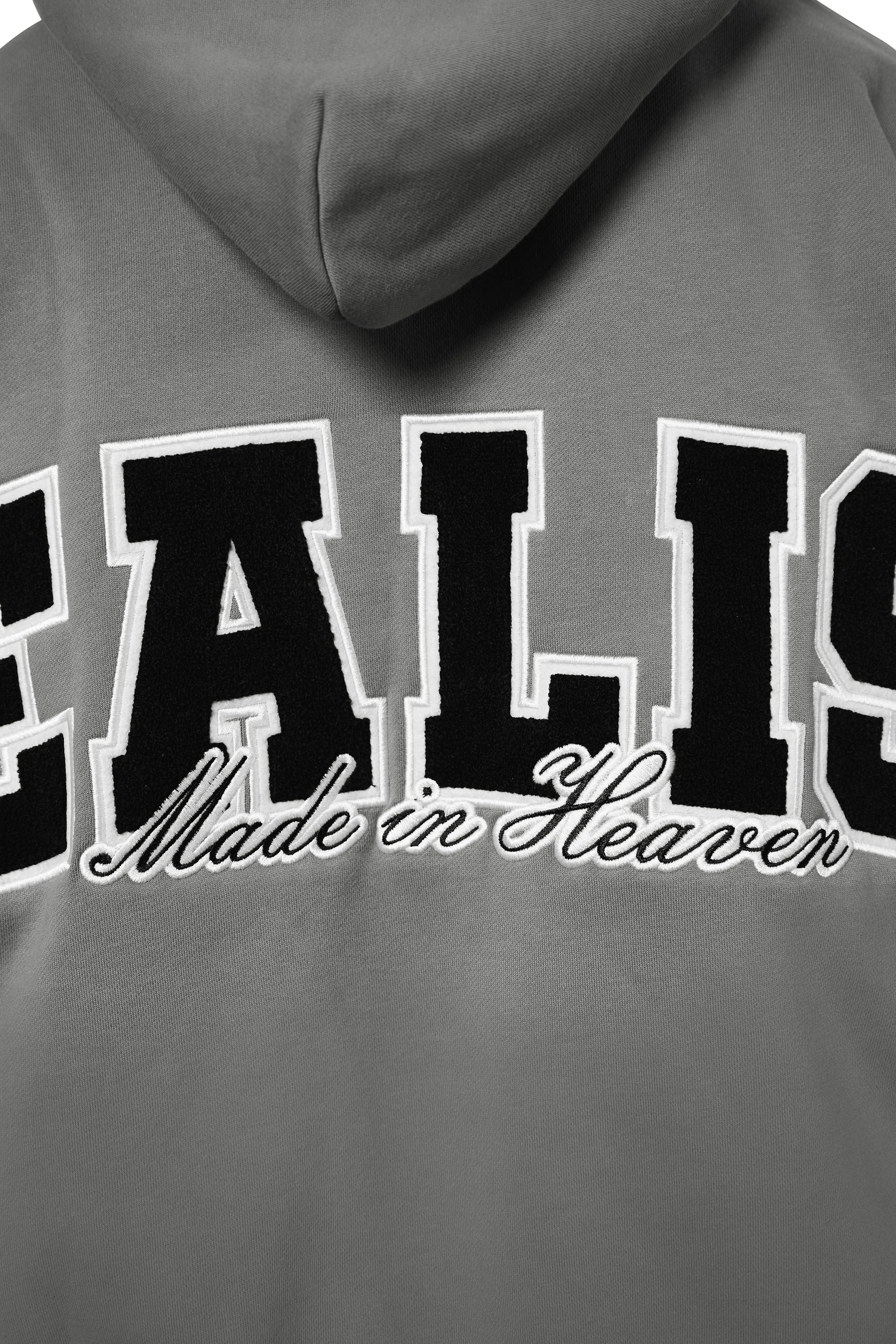 COLLEGE TEAM HOODIE V2 COOL GREY – Realism