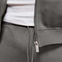 CORE BASICS ZIP HOODIE COOL GREY