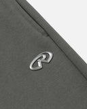 RADIANT SWEATPANTS OPEN LEG V2 COOL GREY - metal emblem