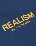SSS REALISM HEAVEN LOGO ZIP HOODIE MAZARINE GOLD