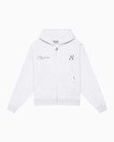 HOMECOMING ZIP HOODIE SNOW MARLE