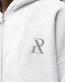 HOMECOMING ZIP HOODIE SNOW MARLE