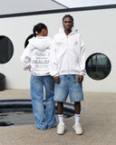 HOMECOMING ZIP HOODIE SNOW MARLE