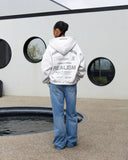 HOMECOMING ZIP HOODIE SNOW MARLE