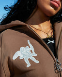 APOLLO ZIP HOODIE EARTH