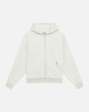 CORE BASICS ZIP HOODIE OATMEAL