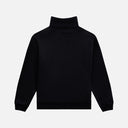 ELITE HALF ZIP SWEATER BLACK