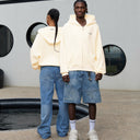 STUDIO ZIP HOODIE CLOUD