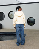 STUDIO ZIP HOODIE CLOUD