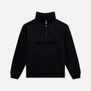 ELITE HALF ZIP SWEATER BLACK