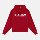 HEAVEN LOGO ZIP HOODIE CRIMSON RED