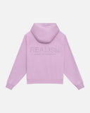 GLIMMER LOGO HOODIE POWDER LILAC