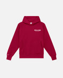 HEAVEN LOGO HOODIE CARMINE RED