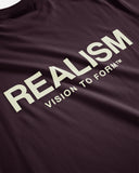VISION LOGO TEE PLUM