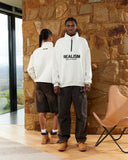 ELITE HALF ZIP SWEATER OATMEAL