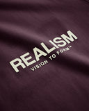 VISION LOGO TEE PLUM