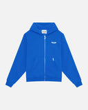 STUDIO ZIP HOODIE AZURE