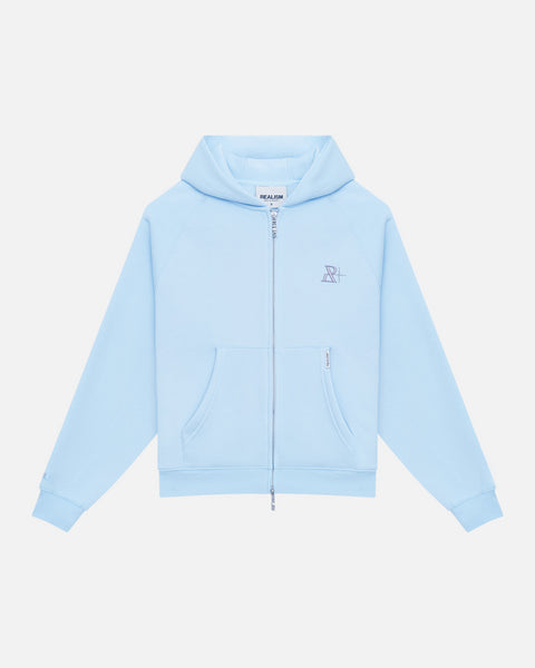 REALISM X DERRIMUT GYM OLD SCHOOL ECHO ZIP HOODIE BABY BLUE – Realism