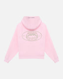 REALISM X DERRIMUT GYM OLD SCHOOL ECHO ZIP HOODIE BABY PINK