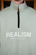 ELITE HALF ZIP SWEATER SUB SLATE