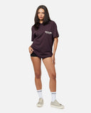 HEAVEN LOGO TEE PLUM