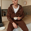 RADIANT ZIP HOODIE MOCHA