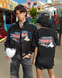 REALISM AND DISNEY FORMULA TEE BLACK