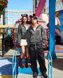 REALISM AND DISNEY MICKEY & FRIENDS SKETCH ZIP HOODIE ASPHALT