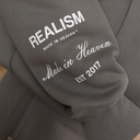 RADIANT ZIP HOODIE COOL GREY