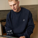 RADIANT CREWNECK ROYAL NAVY