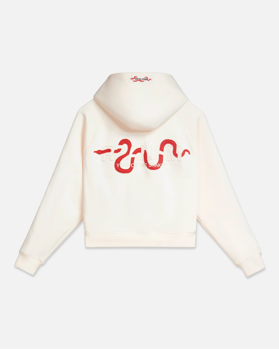 Snake Patch Zip Hoodie Shell | Realism Zip Hoodie
