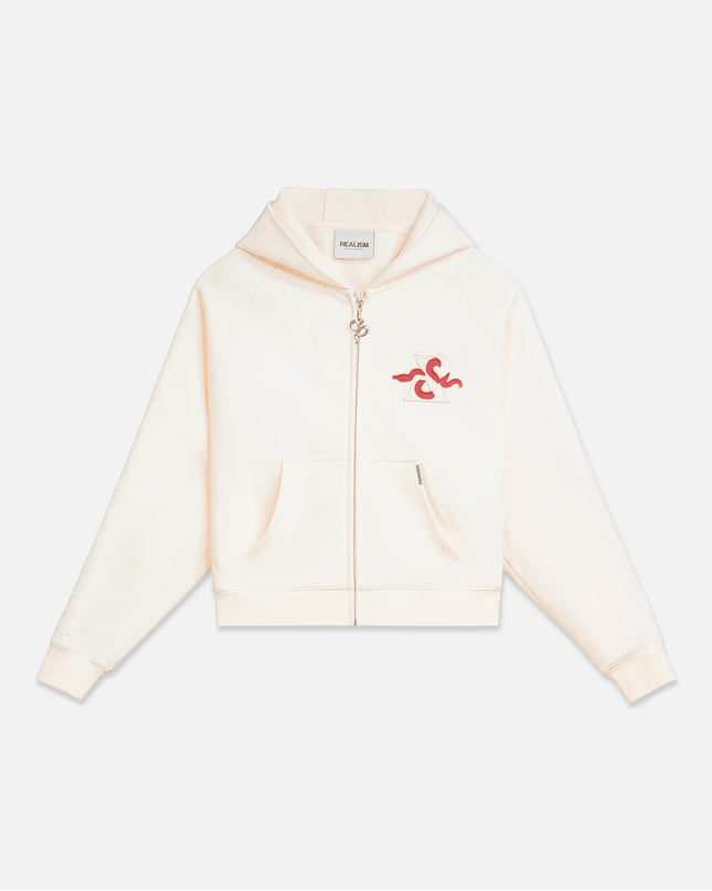 SNAKE PATCH ZIP HOODIE SHELL