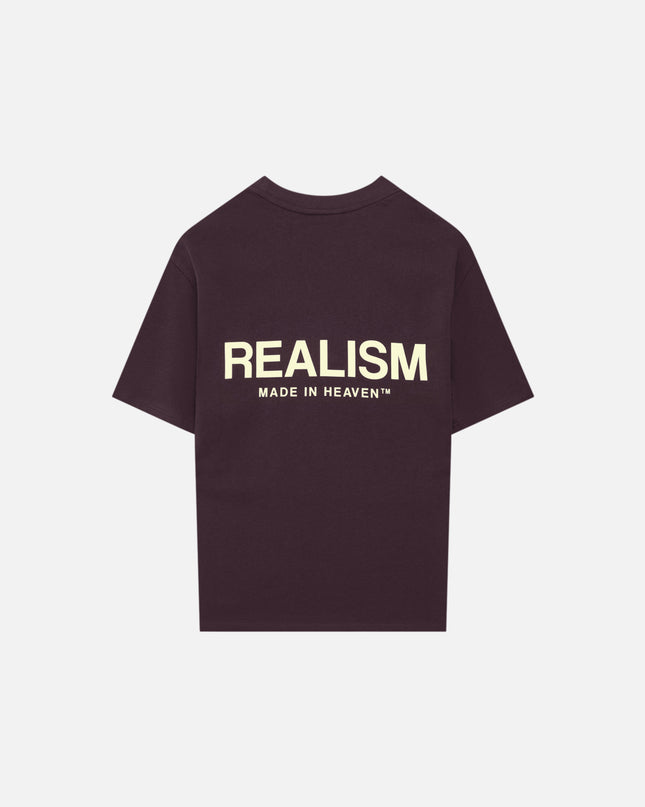 HEAVEN LOGO TEE PLUM
