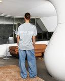 HEAVEN LOGO TEE REFLECTIVE SUBSLATE