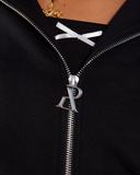HOMECOMING ZIP HOODIE BLACK