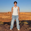 SIGNATURE DENIM WASHED BLUE