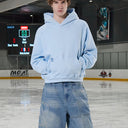 GLIMMER LOGO HOODIE POWDER BLUE