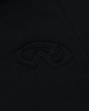 LEGACY ZIP HOODIE V2 BLACK - embossed R