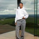 HEAVEN LOGO HOODIE SNOW MARLE