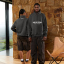 ELITE HALF ZIP SWEATER ASPHALT