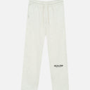 HEAVEN LOGO SWEATPANTS OPEN LEG OATMEAL